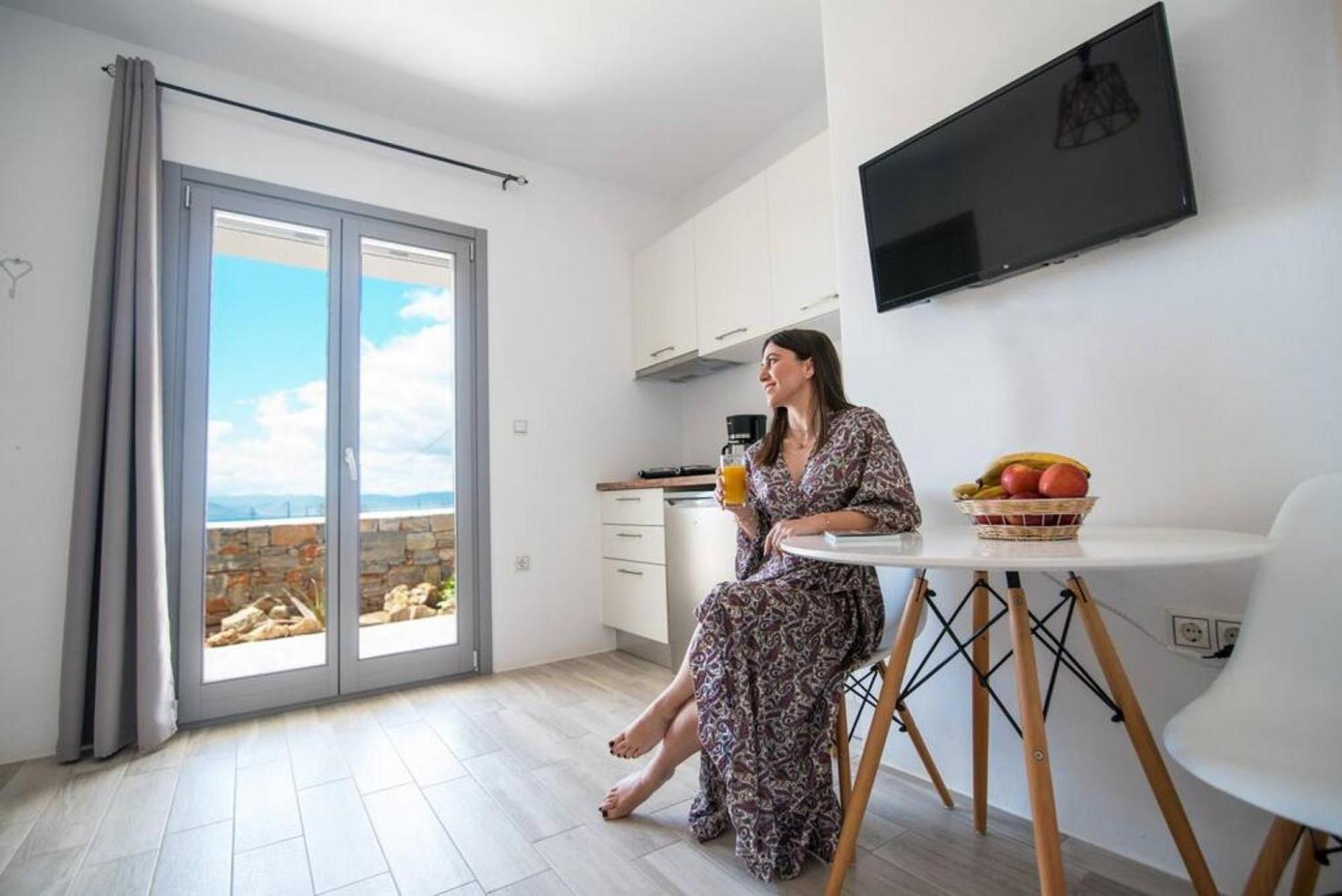 Naxos Agia Anna Sunset View Olive Houseアパートメント エクステリア 写真