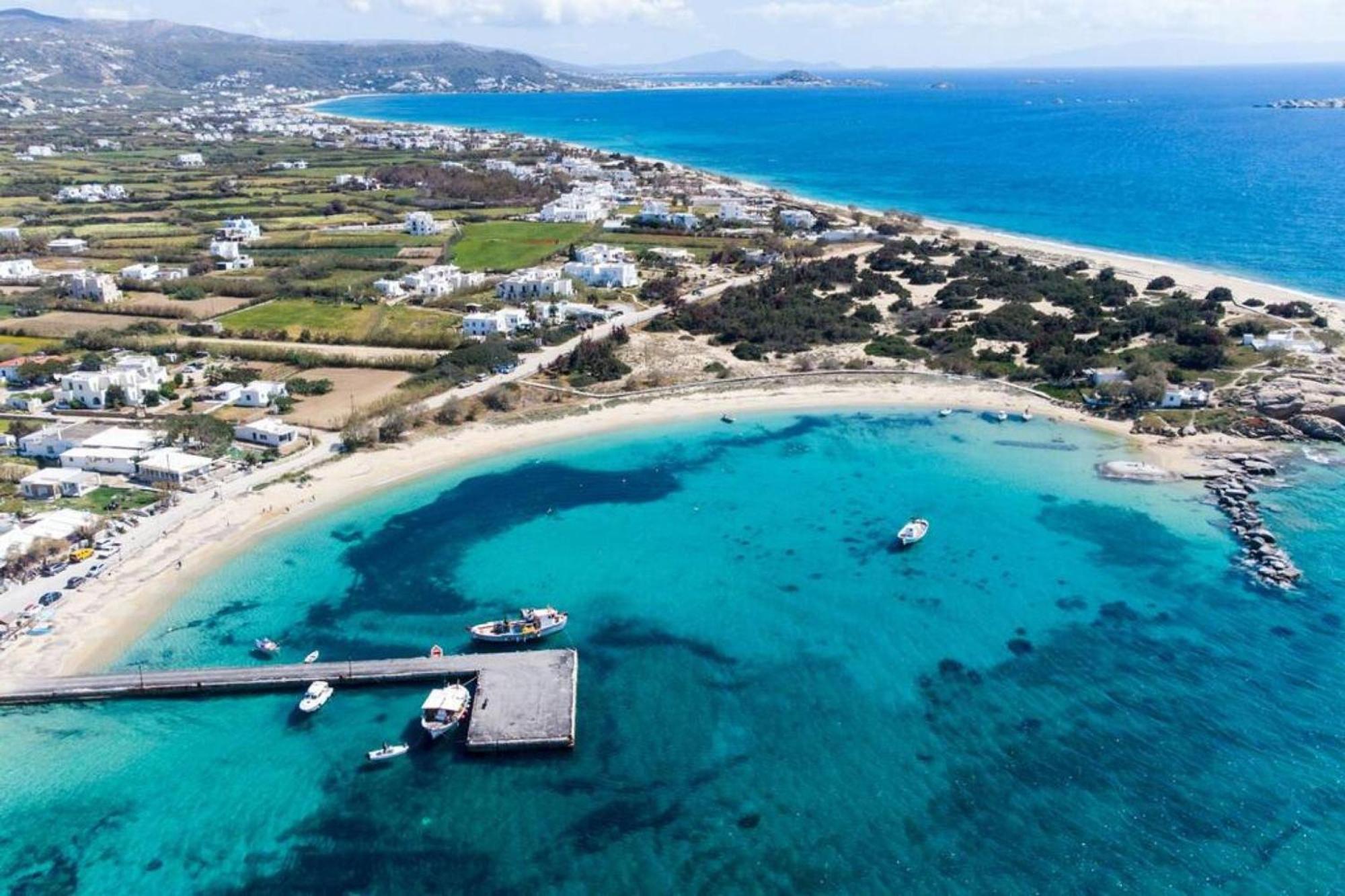 Naxos Agia Anna Sunset View Olive Houseアパートメント エクステリア 写真